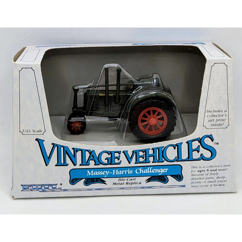 1985 ERTL Vintage Vehicles Massey-Harris Challenger Tractor 1:43 Diecast 2511